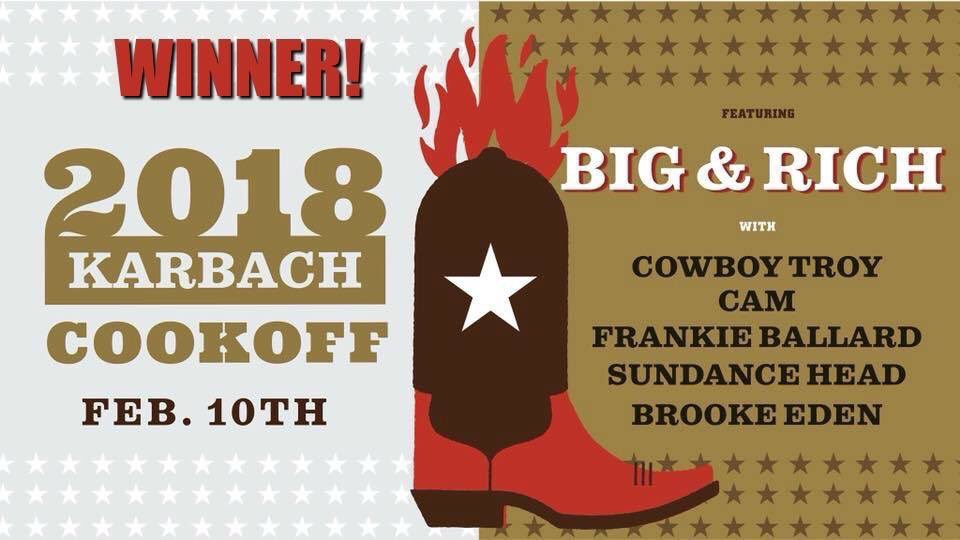rgffoundation's tweet photo. Congrats @Adrian_Alright! You’ve won 2 tickets to the 2018 #KarbachCookOff! Send us a message to claim your tix! Thank you to everyone who participated! More chances to win coming up soon! #RGFF https://t.co/JmrefocYzM