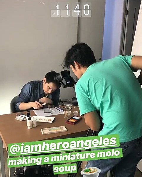grace102011's tweet photo. From @realyo82 IG story
πππ
Thank-you!
Filming @iamheroangeles βs miniature food art for #OMGPH #HistoryChannelAsia #HistoryAsia #CultureShockProductions #heroangeles https://t.co/FtUJAZO45Q