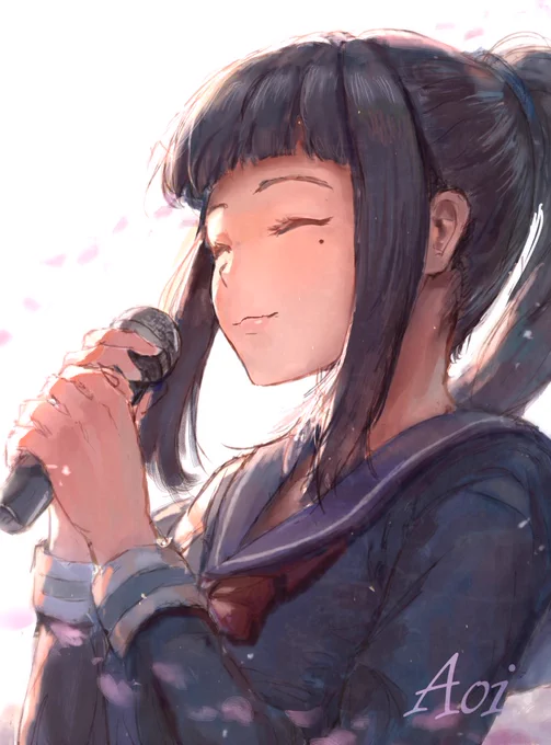 富士葵の歌が好きです
#葵の絵 