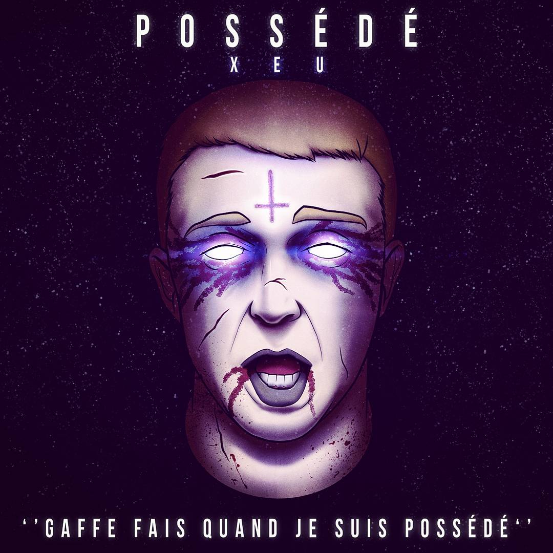 kamo_988's tweet photo. @vald_ld #xeu #possede #album #cover #drawing https://t.co/aks0OJmoj5