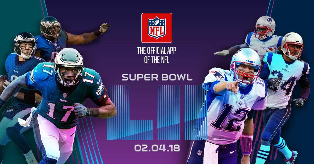 NFL on Twitter: "Watch Super Bowl LII live with the official app of the NFL – available to all fans! Plus get breaking news, highlights, and https://t.co/kmXKTYlGkh https://t.co/iobmp5tqn6" / Twitter