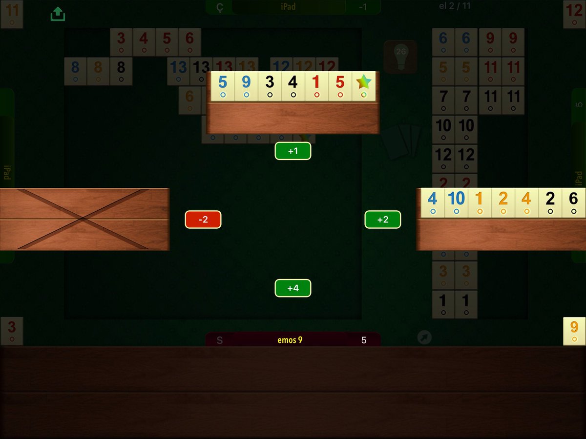 Okey 101 oyununda eli bitirerek kazandım. @adikus_games bit.ly/LGLrgf