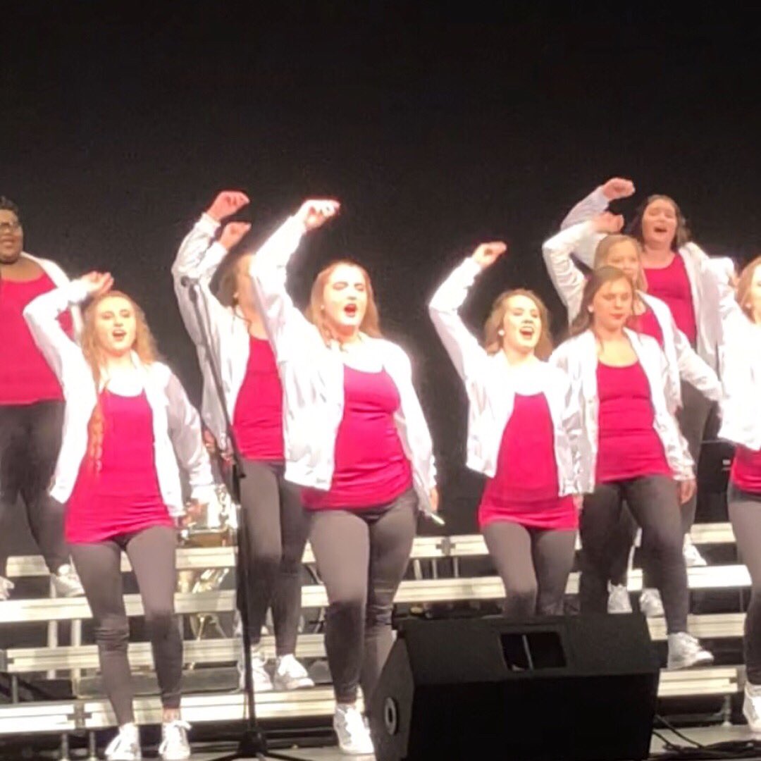 FHS_Connection's tweet image. Congratulations to “Vivace” (FHS women’s competition show choir) for earning the People’s Choice Award &amp;amp; 4th Place in HS Women’s Division at the Albertville Diamond Classic last night. These talented young ladies were a crowd favorite of the day at their first-ever competition!