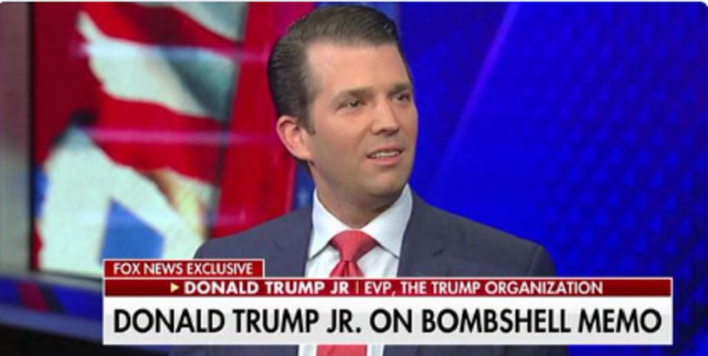 TheDemTimes's tweet photo. Trump Jr: 'Little Bit of Sweet Revenge' for Me and My Family' After Daddy Vindicates Himself https://t.co/WrjttTUZjY https://t.co/R4AI4L2pJO