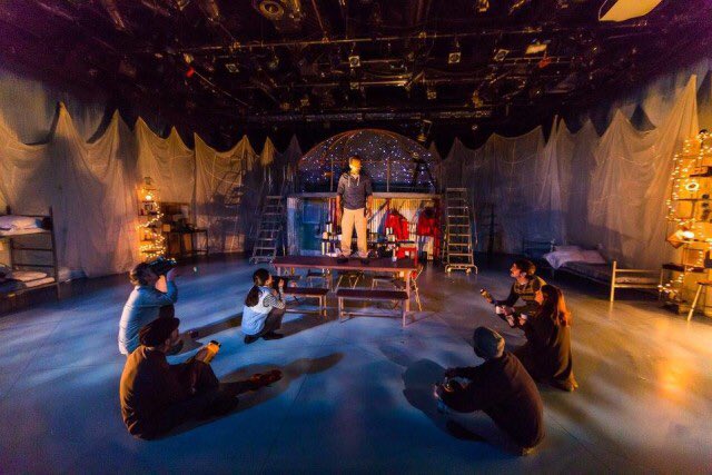OPBWonder's tweet photo. The wonders of the Antarctic: playwright E. M. Lewis talks to us about her 5hr epic #Magellanica at @artistsrep #pdxtheater #pdxtheatre https://t.co/MWfIWRIz0D https://t.co/jbLFR70wSR
