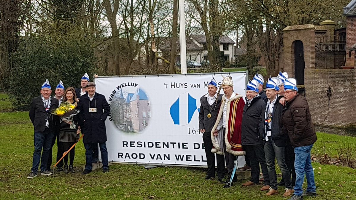 De Raod van Welluf heeft zijn jaarlijkse audiëntie weer gehad op hun residentie. Met dank aan de Familie Goesten. 
Helaas zonder de raad van het <a href="/Malsearckeldurp/">Malse Arckeldurp</a>
