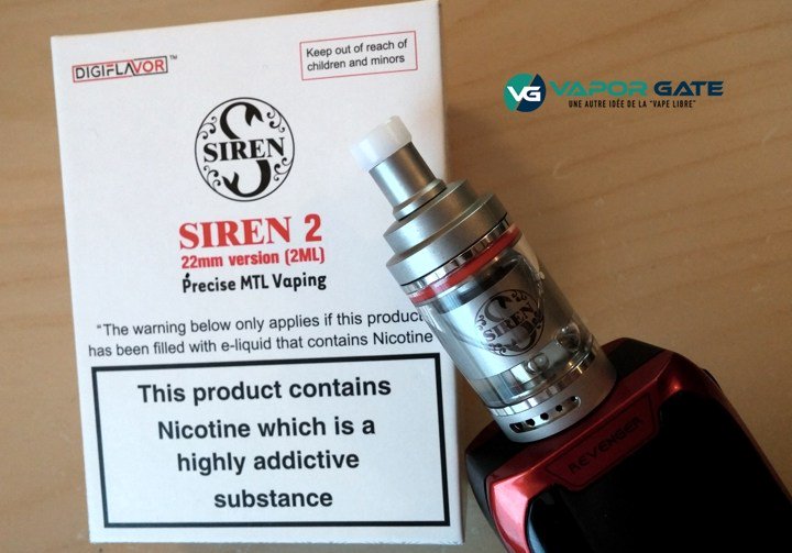 Revue : Le Siren V2 par Digiflavor – Le retour du MTL vapor-gate.com/revue-le-siren…