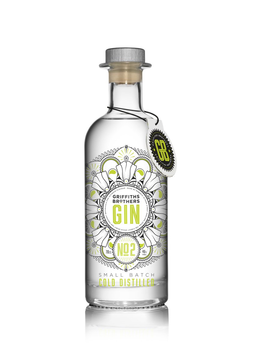 To celebrate the launch of Griffiths Brothers new super smooth herbaceous #gin No2. Enter in to our #prize draw to Win a bottle. Simply follow and retweet to enter. Draw date 14th Febuary