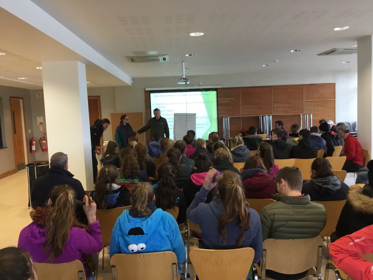 RowingIreland's tweet photo. Thanks to all the coaches &amp; athletes who participated in the fantastic training camp at the NRC this weekend. Safe travels home &amp; put everything you’ve learned to work in your clubs &amp; on the water 🚣🏼‍♂️ #keepmovingforwardbackwards https://t.co/jkrSWPQzn3