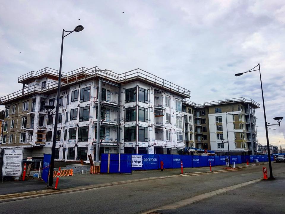 polygonhomes's tweet photo. Here’s a progress shot of R+R in Vancouver’s River District before facade details have been added! https://t.co/4SUAdD6gJ0