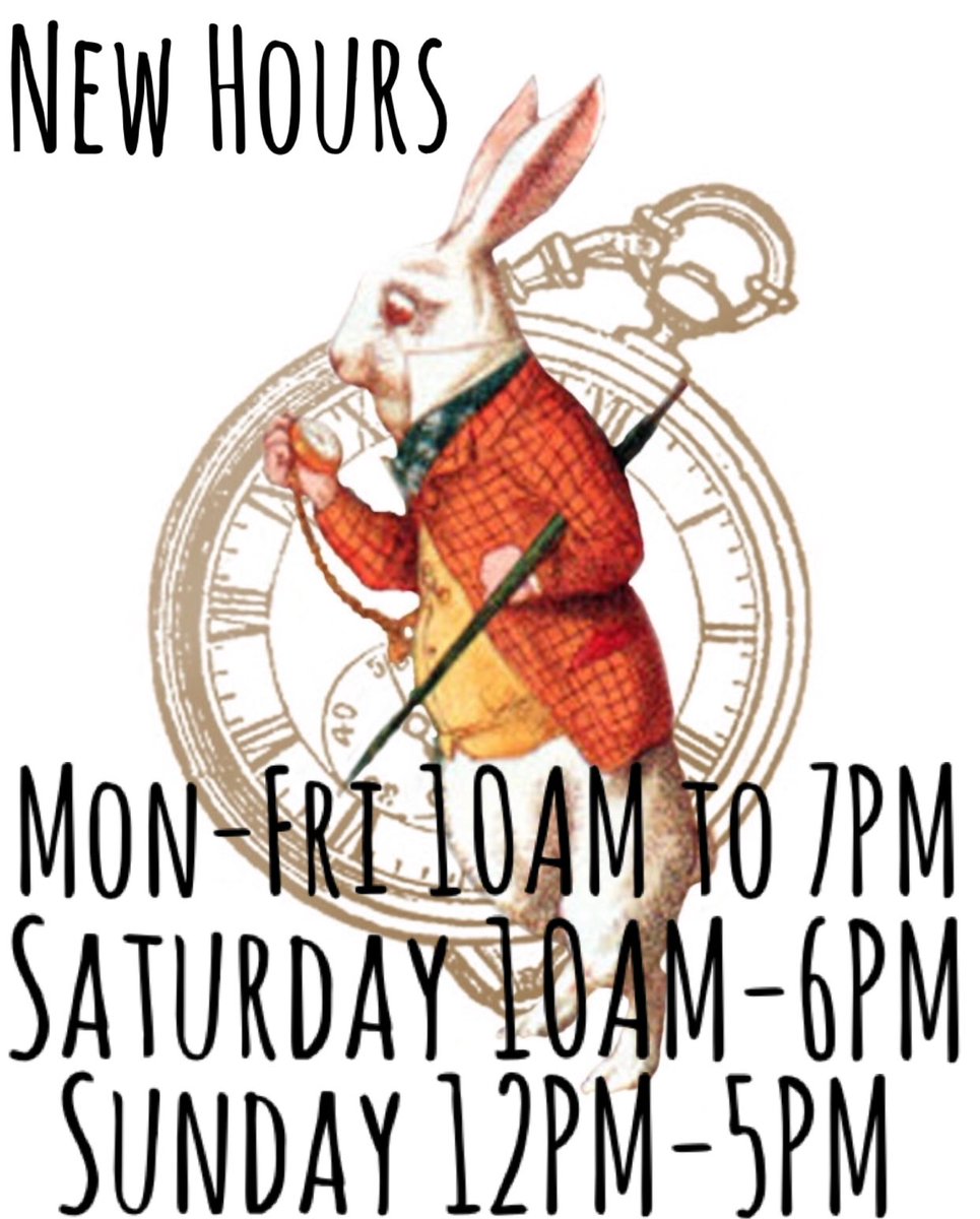 We have new Winter Hours! Come visit us Mon-Fri 10AM-7PM, Saturday 10AM-6PM and Sunday 12PM-5PM! #bobronckersrunningspot #jackrabbit #whiterabbit #hours #winterhours #shoestore #cincinnatirunners #hokamonth #hoka #hokaoneone