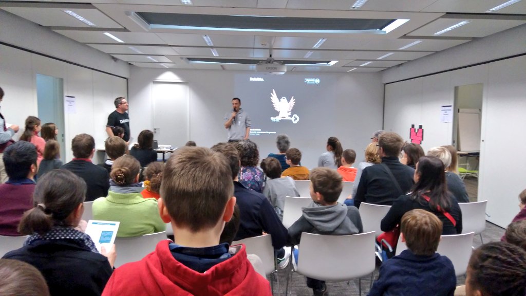 ImpalaBridge's tweet photo. Throwback to Saturday in images , successful @Hack4Kids at @DeloitteLU with @secin_lu &amp; @CodeClubLux

A day full of kids Creativity,  Enthusiasm, Smile...    💻🤖👧‍👦🎨 

 #STEM #coding #Code4Kids #Hack4Kids  #FutureICTTalents #ShapeTheFuture https://t.co/tMrPy01t2g