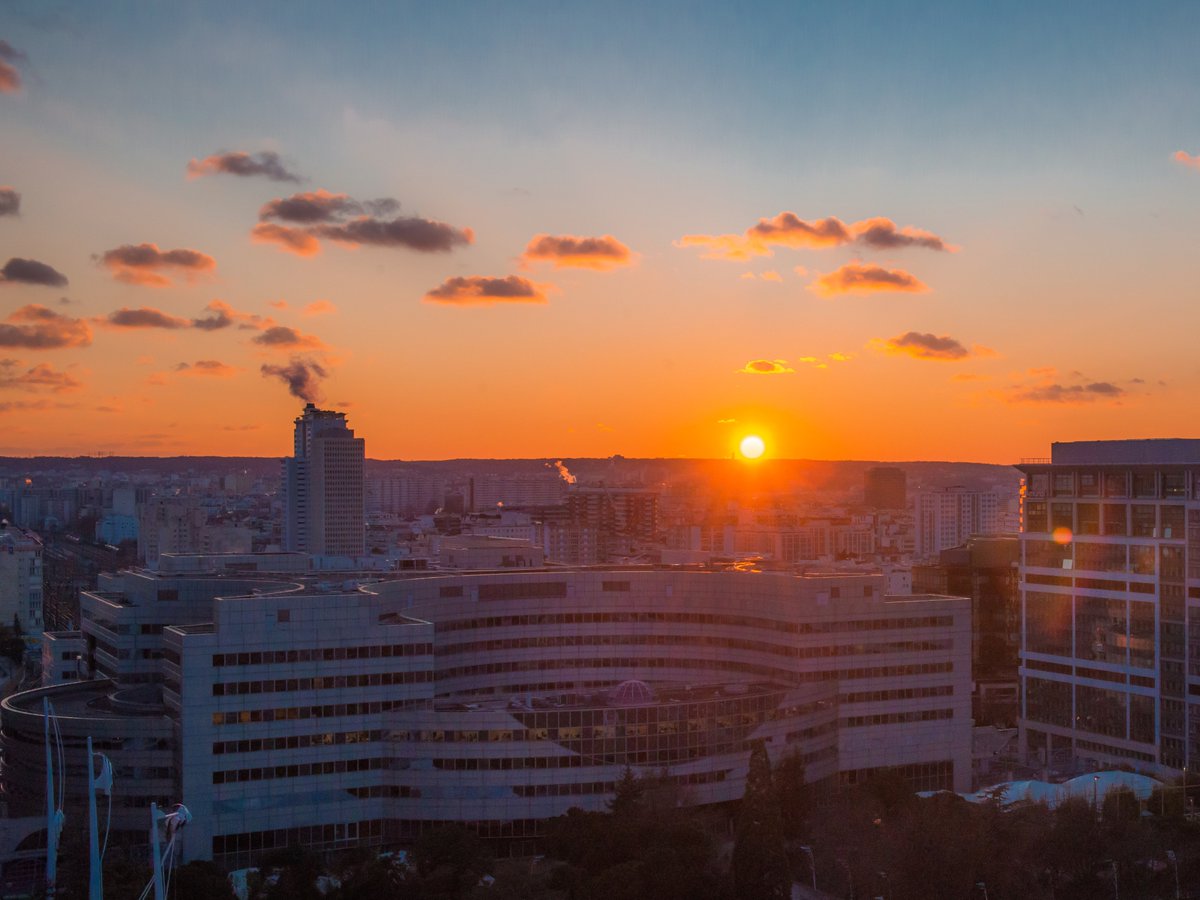 Jérôme Bastianelli On Twitter Coucher De Soleil At Paris 4