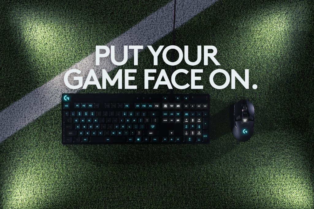 LogitechG's tweet photo. Today is the big game and we want to see your team colors! RT and show us your team pride in the comments below and you could win a G810. #GameFaceRGB #LogitechG https://t.co/gyBXSSmg2V