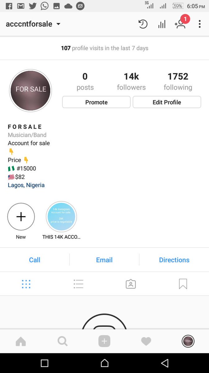 officialemstar's tweet photo. This Instagram Account is for sale, DM ME IF INTERESTED OR CHAT +2349068072306 https://t.co/kzRUtneB2l