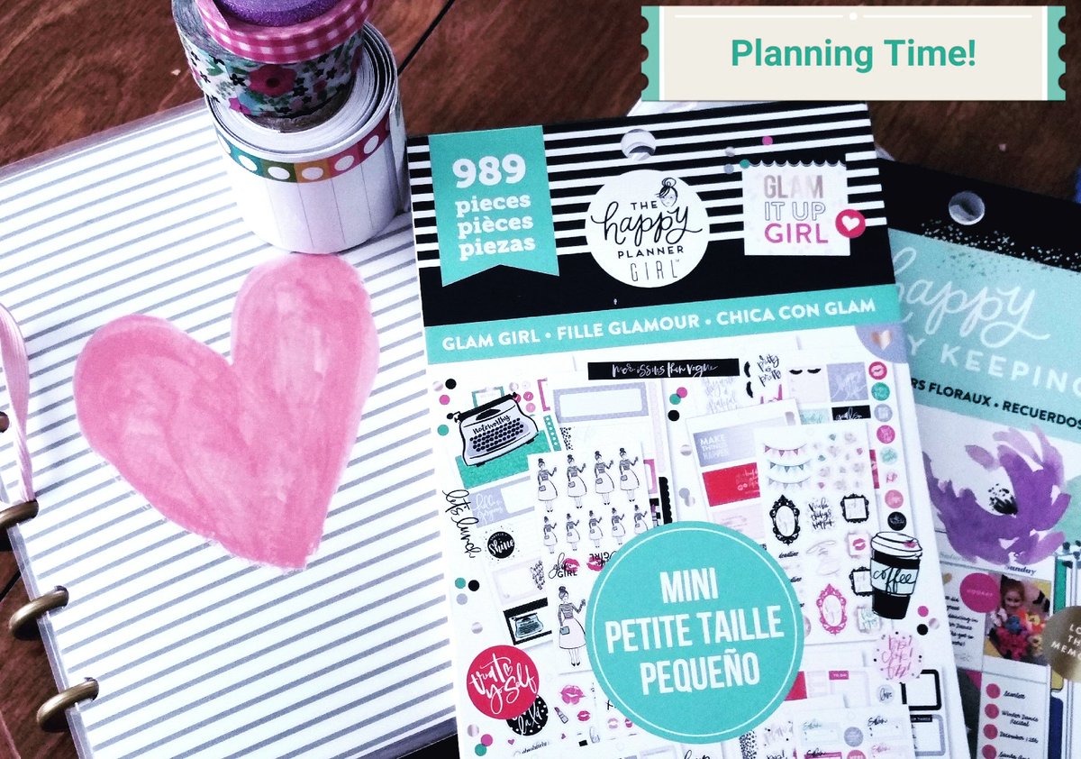 It's that time of day! Stay tuned for the after pic! #planner #plannerdiva #planwithme #planneraddict #happyplannermini