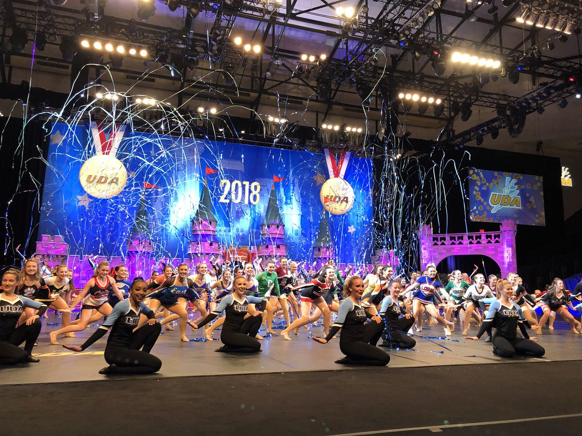 Congratulations and thank you to all of the athletes and staff who participated in the Opening Number! 🎉 #UDAnationals