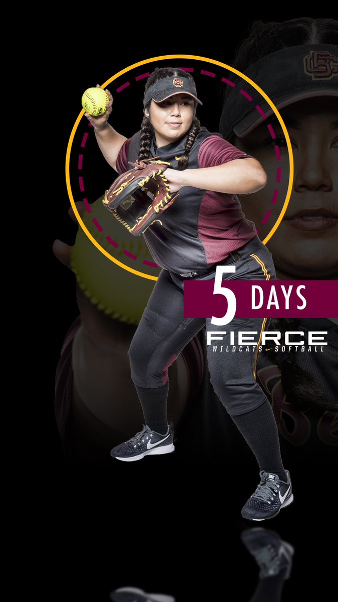 BCUsoftball's tweet photo. 5 Days ‘til ⚾️GAMEDAY #FIERCE https://t.co/VuwGDVDjkb