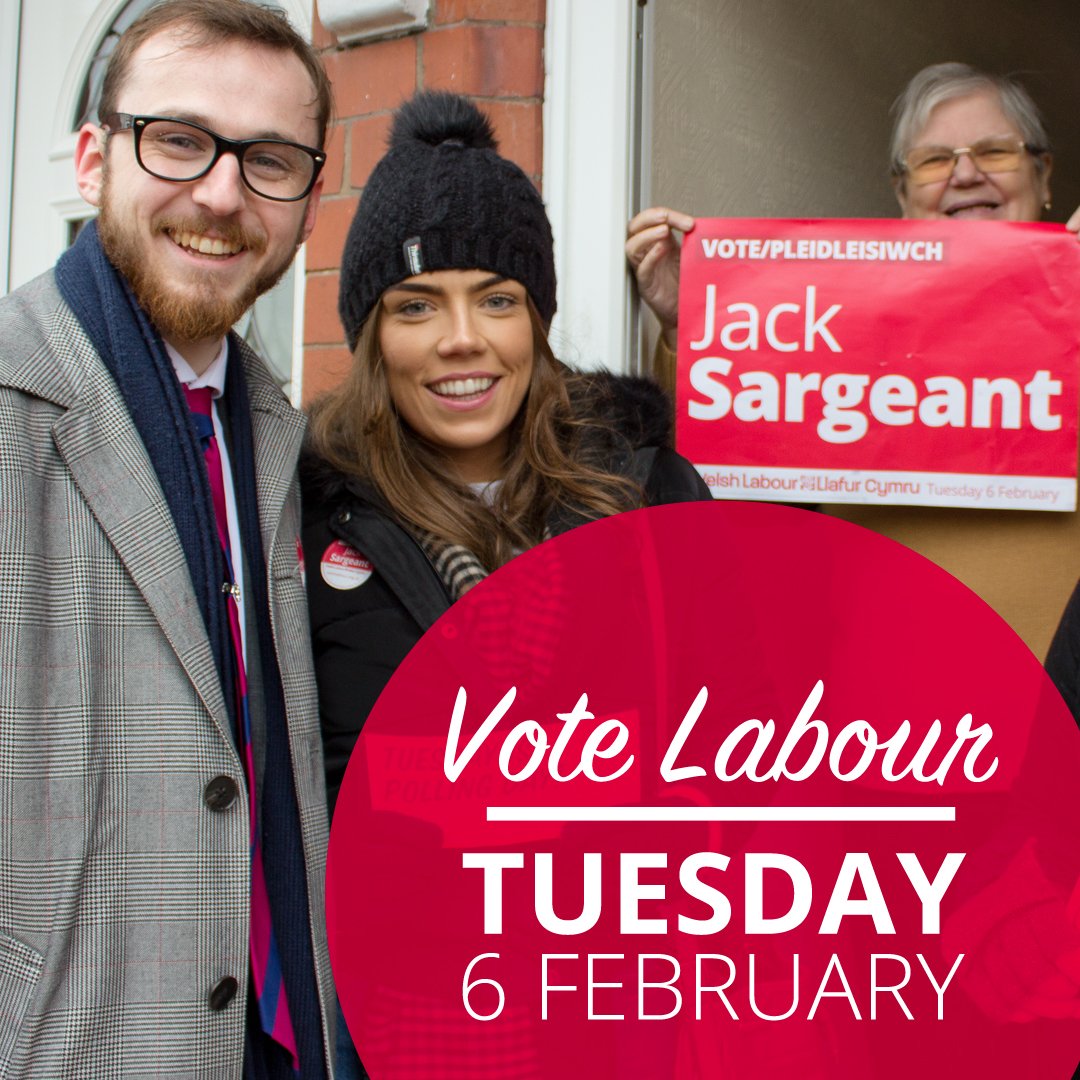 JackSargeantAM's tweet image. There is only one day to go until #AlynandDeeside votes for its next Assembly Member. Share this image to remind your friends and family to go to the polling station on Tuesday
