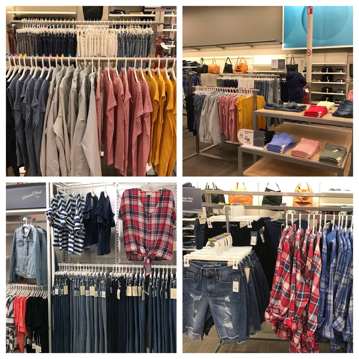 A great pair of jeans is a wardrobe must-have and #UniversalThread has fits and styles for all! Come find your perfect pair and check out the rest of the collection at #T1467! 👖@NikoGonzo122 @TriciaGueits