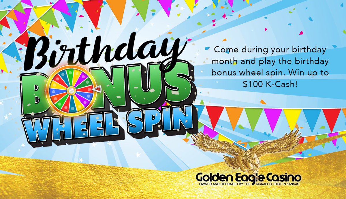 Golden Eagle Casino On Twitter Happy Birthday To You Now