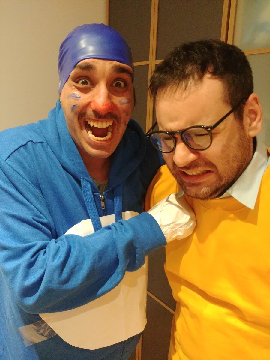 GAM_app's tweet image. Fiesta Dormo. Cuando los dobles de los @vengamonjas se juntan y la lian.