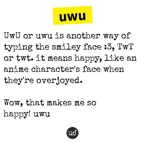 What does uwu mean