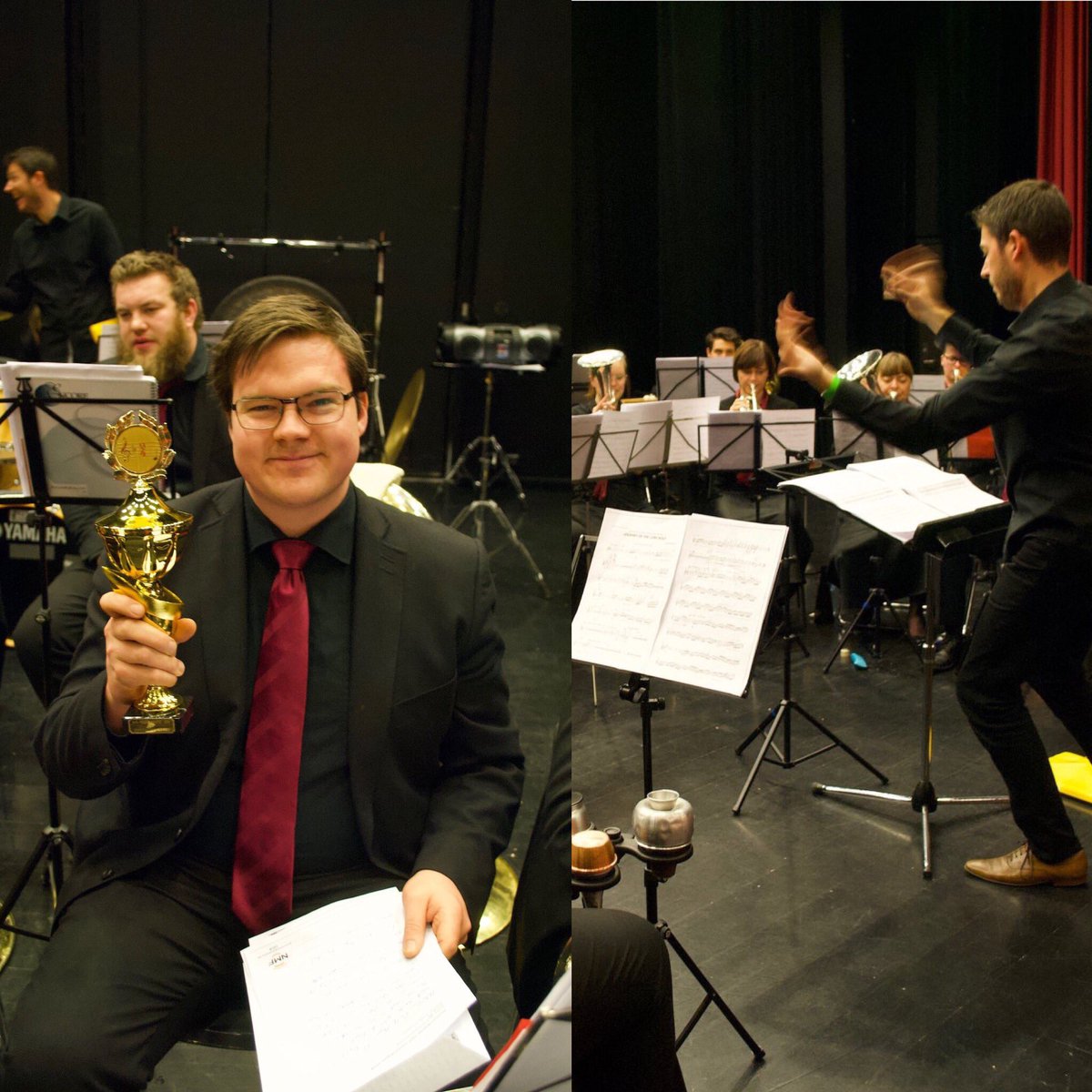 Jarenhmf's tweet photo. Jaren Hornmusikkforening vant HO-Brass 2018! Korpset fikk tildelt 93 poeng for fremførelsen av "Aubade". En stor takk rettes til vår dirigent @florent_didier for en strålende helg.
Nå gjenstår siste innspurt før vi retter kursen mot Bergen og NM Brass!
#nmbrass2018 #topbanding https://t.co/qsO6r94bCX