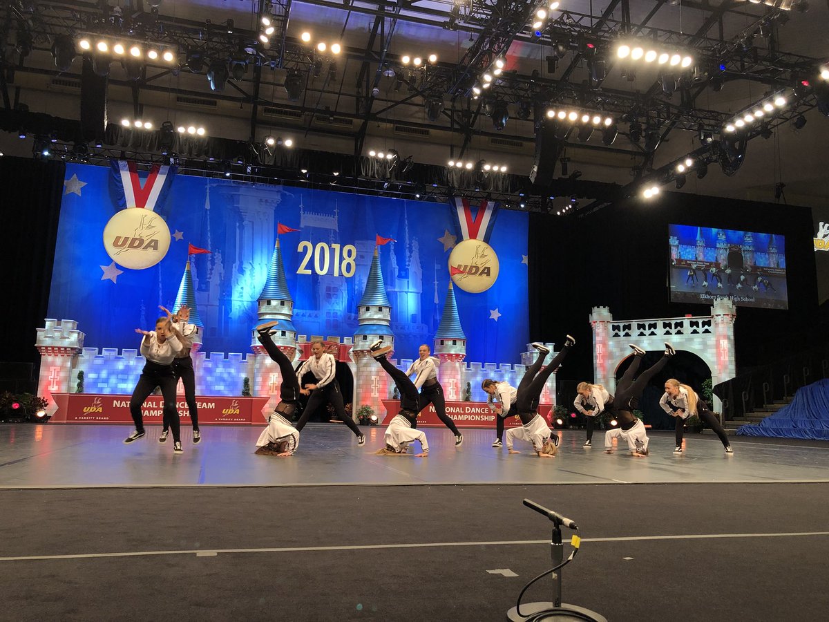 UDAnews's tweet photo. Welcome for the first time to NDTC, Elkhorn South HS in Small Varsity HH Finals! #UDAnationals https://t.co/2aY4CTintM