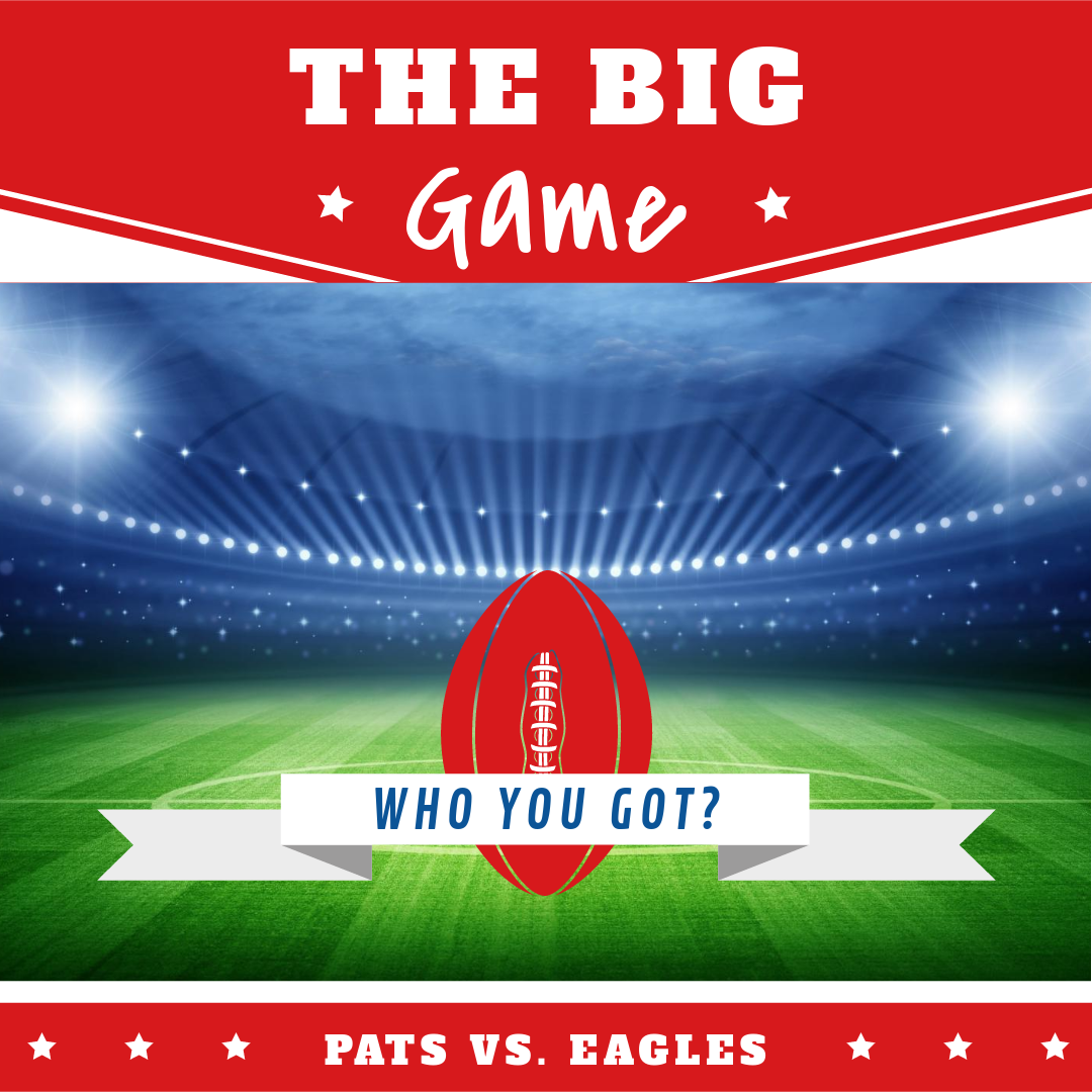davidQconstruct's tweet image. Even if your team didn't make it to the biggest game of the year, we're still wondering who you're rooting for! Are you team #pats or team #eagles?