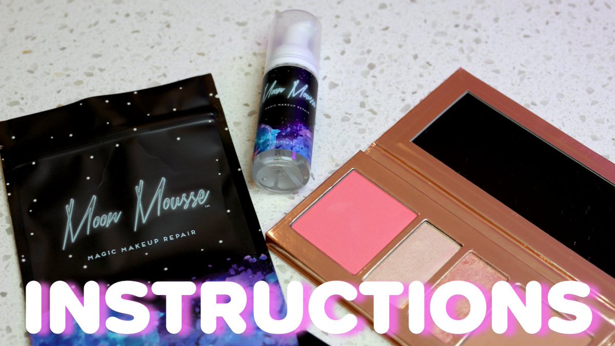 Our all-natural formula repairs and restores broken makeup without harming your makeup pigments. Curious? Check out our quick instruction video: youtube.com/watch?v=nejUXR…