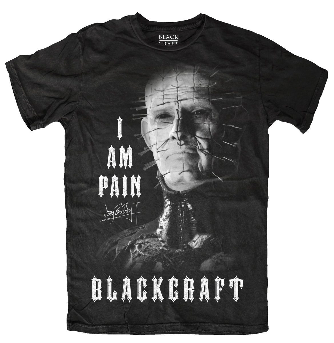 BlackCraftCult's tweet photo. The “I Am Pain” Doug Bradley -Pinhead Signature collaboration is NOW AVAILABLE. 
https://t.co/fMSriWaICP https://t.co/dFlkOSAaOC
