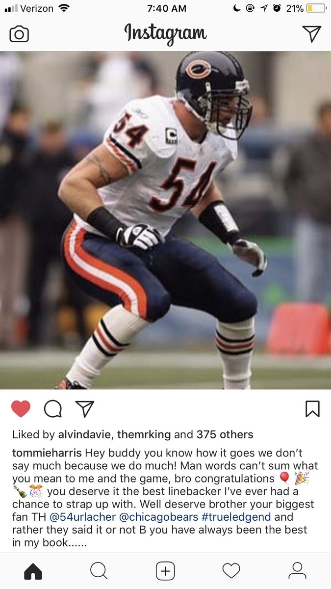 Special person <a href="/BUrlacher54/">Brian Urlacher</a>