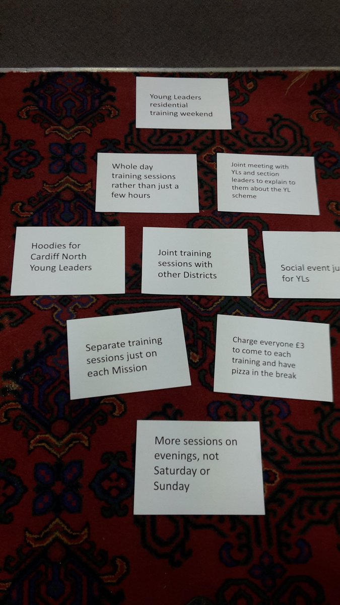 AfonExplorers's tweet photo. Cardiff @NorthScouts tried out #youshape ideas and discussed how to make our YL programme even better. @CardiffValeArea. https://t.co/7iZkJQ0LBp