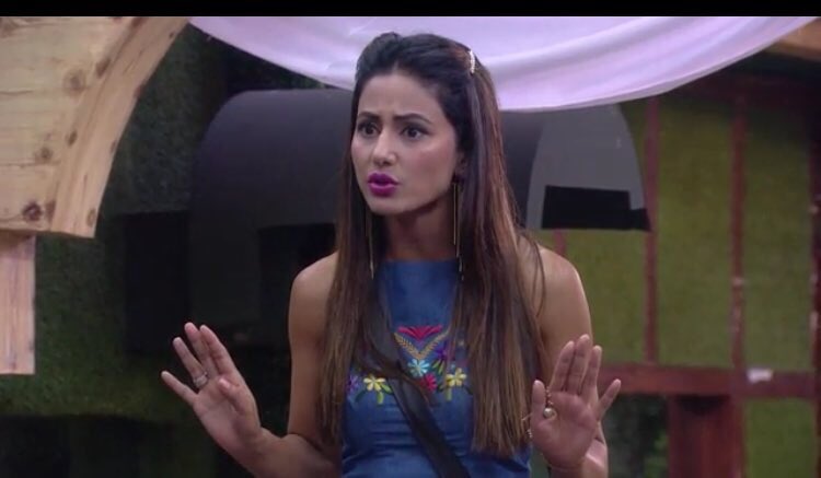 BiasedBB20's tweet photo. In this episode #HinaKhan fought alone with Tigdi of Vikas/Arshi/Hiten to Save her friend Luv from nominations.

Sapna/Priyank/Hina nominated themselves to save Luv. 

This was the episode of pure friendship. 

#BB11 #HinaKhan #PriyankSharma @eyehinakhan @ipriyanksharmaa https://t.co/GJdSteXMBy