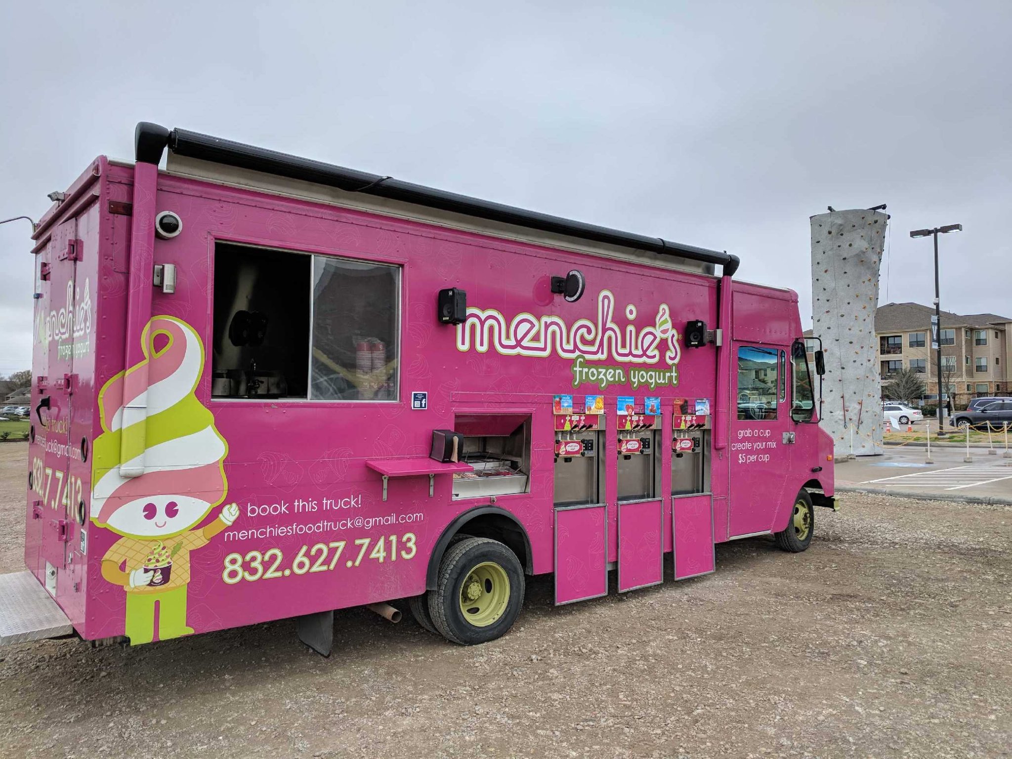 Frozen 2024 yogurt truck