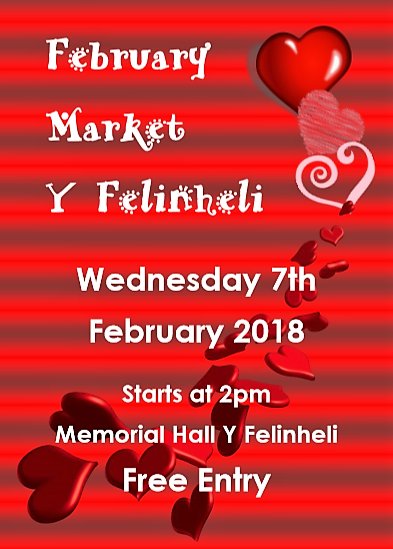 FelinheliMarket's tweet photo. We are looking forward to seeing this Wednesday, 7th February, in Y Felinheli memorial hall.
#Gwynedd #Wales #supportlocal #crafts #Food #buylocal #ShopLocalWales #Northwales #Valentine https://t.co/zi1hwJljkT