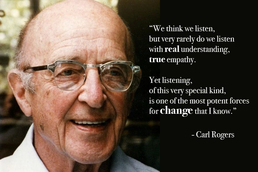 Today is the anniversary of Carl Rogers' death (1987). Turning Leaf has modeled its services from Rogers' "unconditional positive regard," which is the basic acceptance and support of a person regardless of what the person says or does.