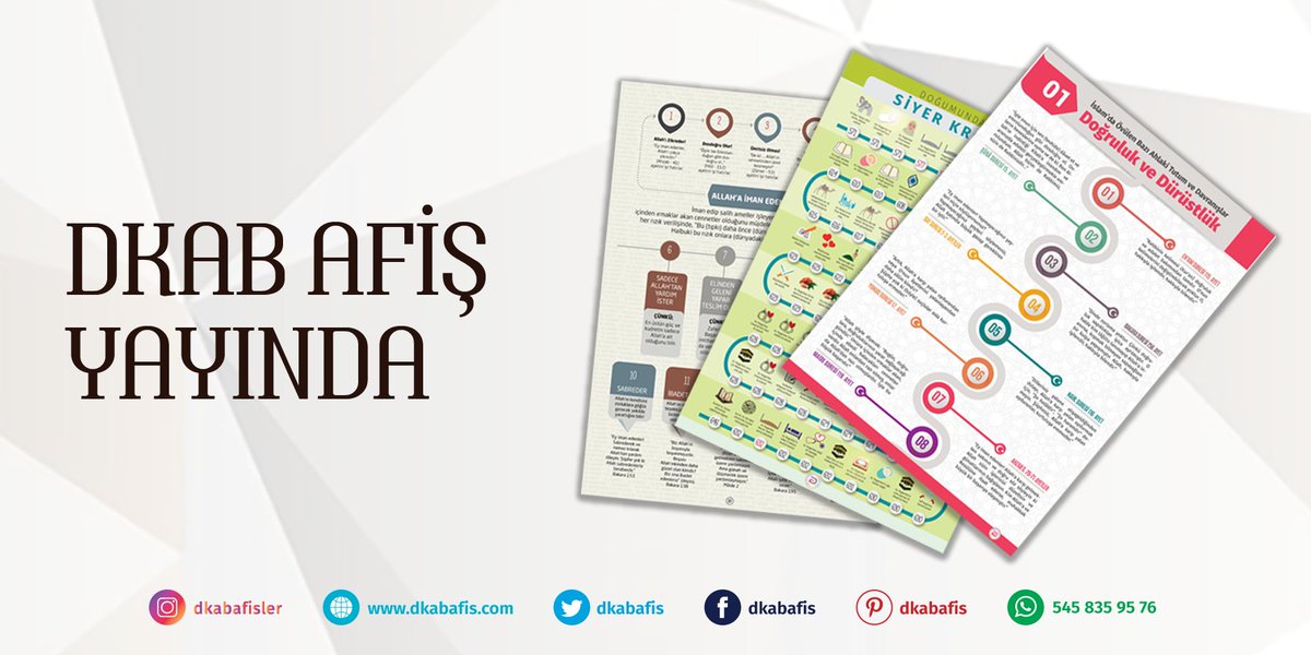 Dkab Afiş yayında..