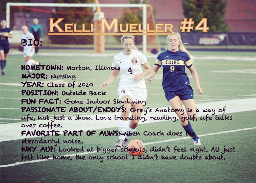 AURavensWS's tweet image. Day 4 ➡️ Number 4, Kelli Mueller 💪🏼 #FebruaryFeature #EveryMinuteCounts