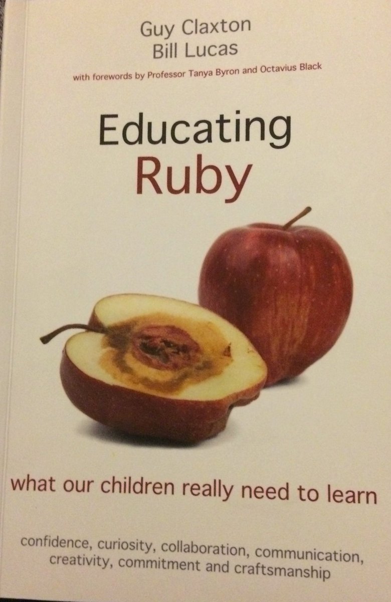 JMcKay1972's tweet photo. Without a doubt, one of the best books I have ever read. Perfect for practitioners who worry about preparing learners for the uncertainties and challenges in the real world. Cultivating criticality of schools through what really matters and what kids need to learn! #educatingruby https://t.co/2ibz2g9w9q