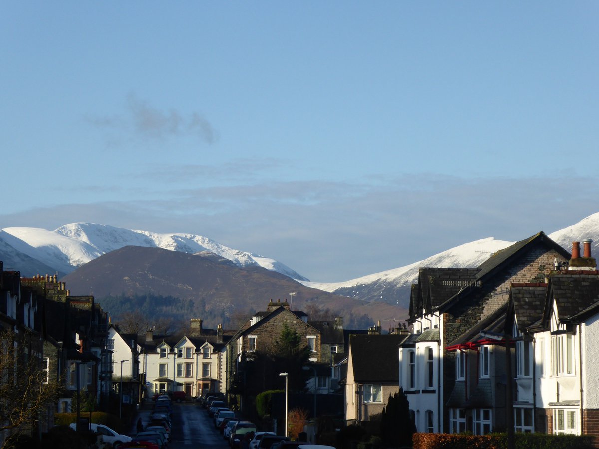 accountantslanc's tweet photo. So the view from outside our B & B in #Keswick this morning. #Cumbria #LakeDistrick #NotJustLakes https://t.co/N8o7pyzBF2