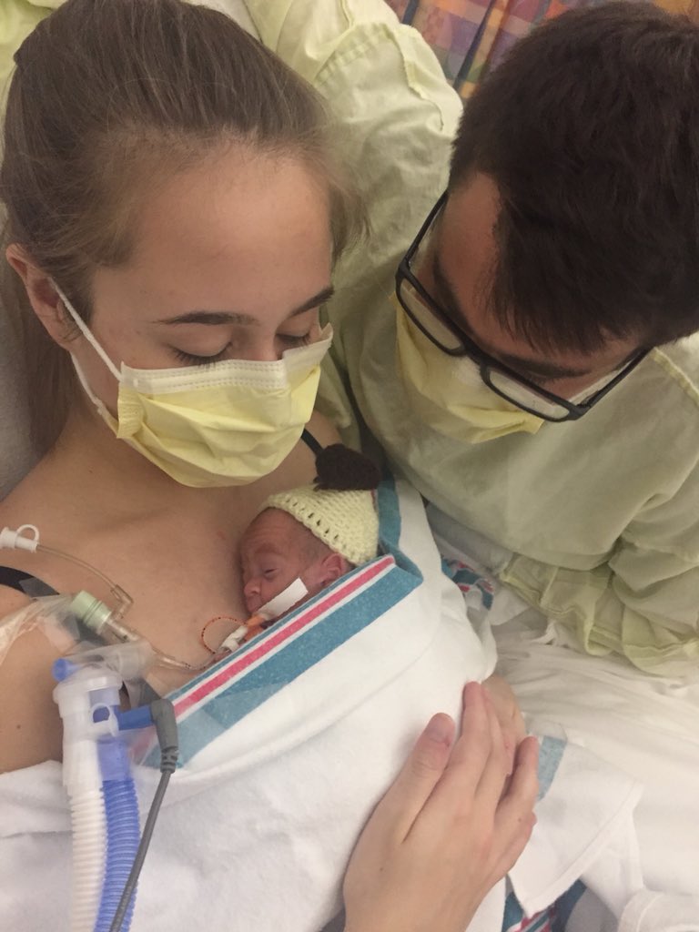 codeofvets's tweet photo. @Stump4TrumpPAC Praise Report: I am crying Tears of joy, love, gratitude &amp; relief! My baby is holding her baby for the first time in 16 days🙌🙏Hallelujah! No words! Indescribable! I believe in miracles! I believe in the power of prayer! #Love #BabyJonathan #Fighter #Warrior #Amen #codeofvets https://t.co/F5QsRYYReY