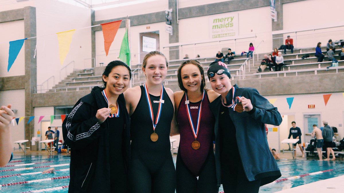 RrhsSwim's tweet photo. this weekend we swam for rylie... and we’re gonna do it again at state!! we love you @rylieeliz!!! #siccancer #teamrylie https://t.co/5IeHG7LQIT