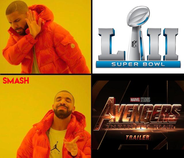 SMASHem_mx's tweet photo. ¿Listos para el tráil... digo, el partido? #SuperBowl 
https://t.co/vHKX4MMEY0 https://t.co/BCSkfsqwiu