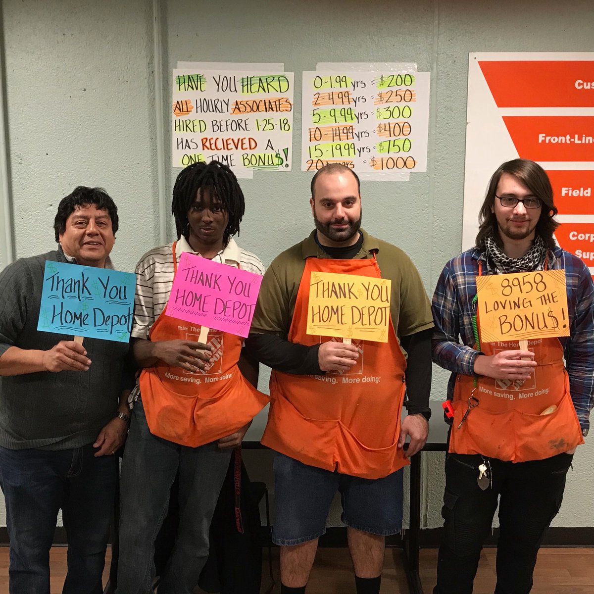 Celebrating Super Bowl Sunday with Super Bonuses <a href="/BellportHD8958/">BellportHomeDepot</a> <a href="/deeluck12/">Denise Luck</a> @mespo2013