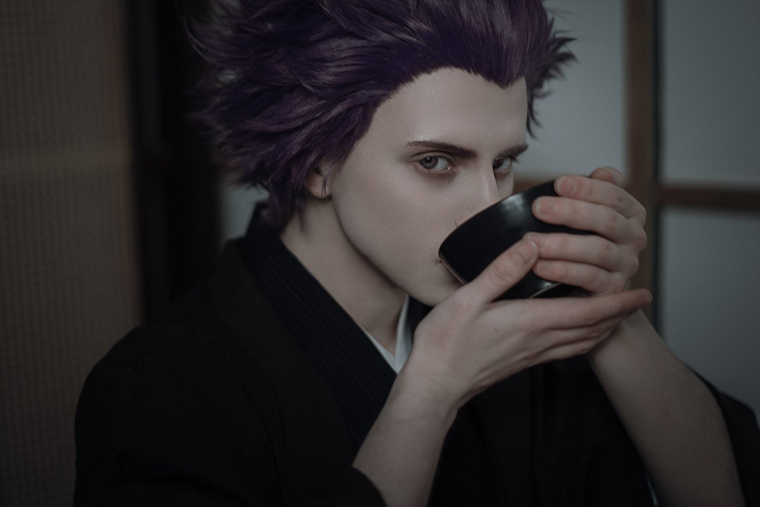 Shinsou in kimono by me Ph by @very_dog Outfit by. 