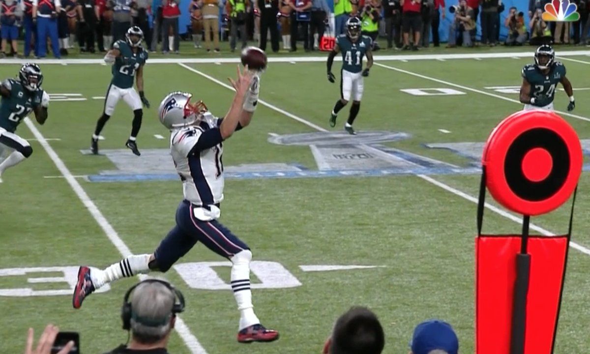 When your handler goes down field.