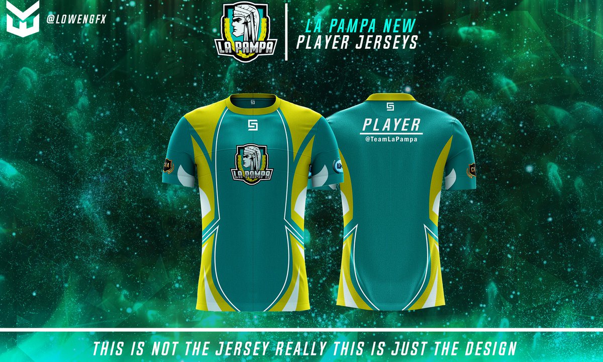 TeamLaPampa's tweet photo. ¡Muchas gracias por los 200 seguidores!😊

Como agradecimiento vamos a realizar un sorteo de unas Jerseys y Logo (Mascot o Personal)

Requisitos⚠
RT🔄, FAV❤ y seguir a⬇
@LowenGfx
@mojo_creativo 
@TeamLaPampa 
@Pok_Carp
@JohnCena505015
⚠⚠Termina el 11/2⚠⚠

#VamoLaPampa🔥🙌 https://t.co/9kQeI7nluN