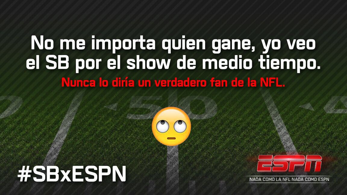 Todos tenemos un amigo así...
(Etiquétalo)
🏈 #SBxESPN 🏈
